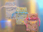 Metallic Drawstring Pouches
